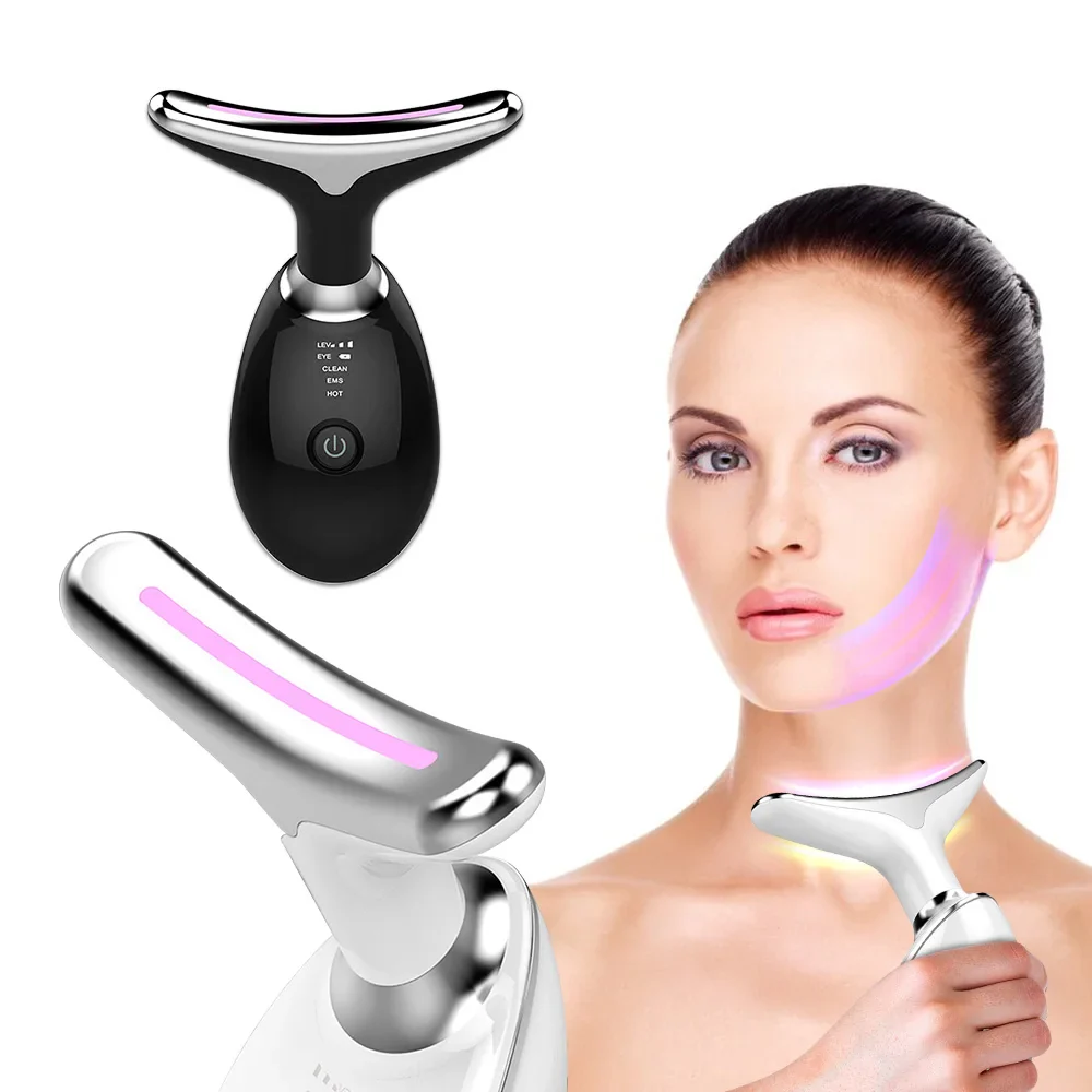 GlowPulse™ EMS & LED Facial Sculptor – Lift, Firm & Rejuvenate Skin Naturally