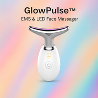GlowPulse™ EMS & LED Facial Sculptor – Lift, Firm & Rejuvenate Skin Naturally