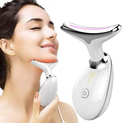 GlowPulse™ EMS & LED Facial Sculptor – Lift, Firm & Rejuvenate Skin Naturally